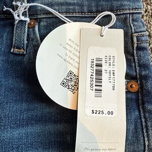 Ag Adriano Goldschmied Blue Skinny Jeans